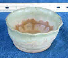 Bowl scallop edge